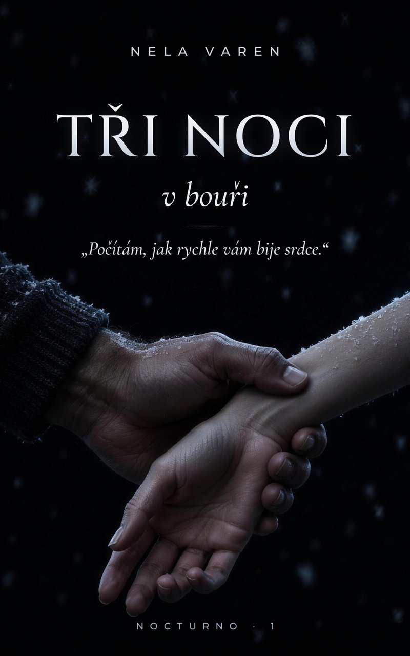 Obálka knihy Tři noci v bouři.